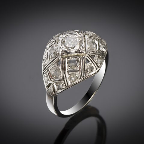 1925 cartier solitaire diamond engagement ring
