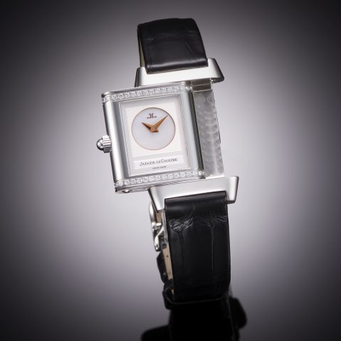Jaeger LeCoultre Reverso Duetto diamond watch – Serviced June 2024