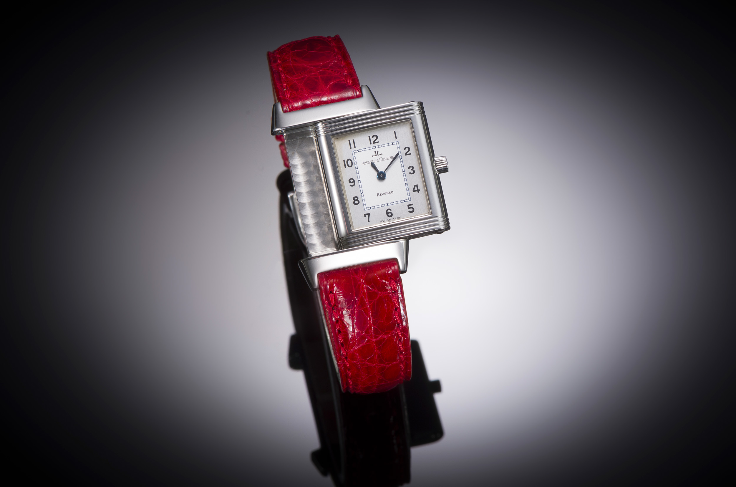 Jaeger-LeCoultre Reverso Lady steel watch-1