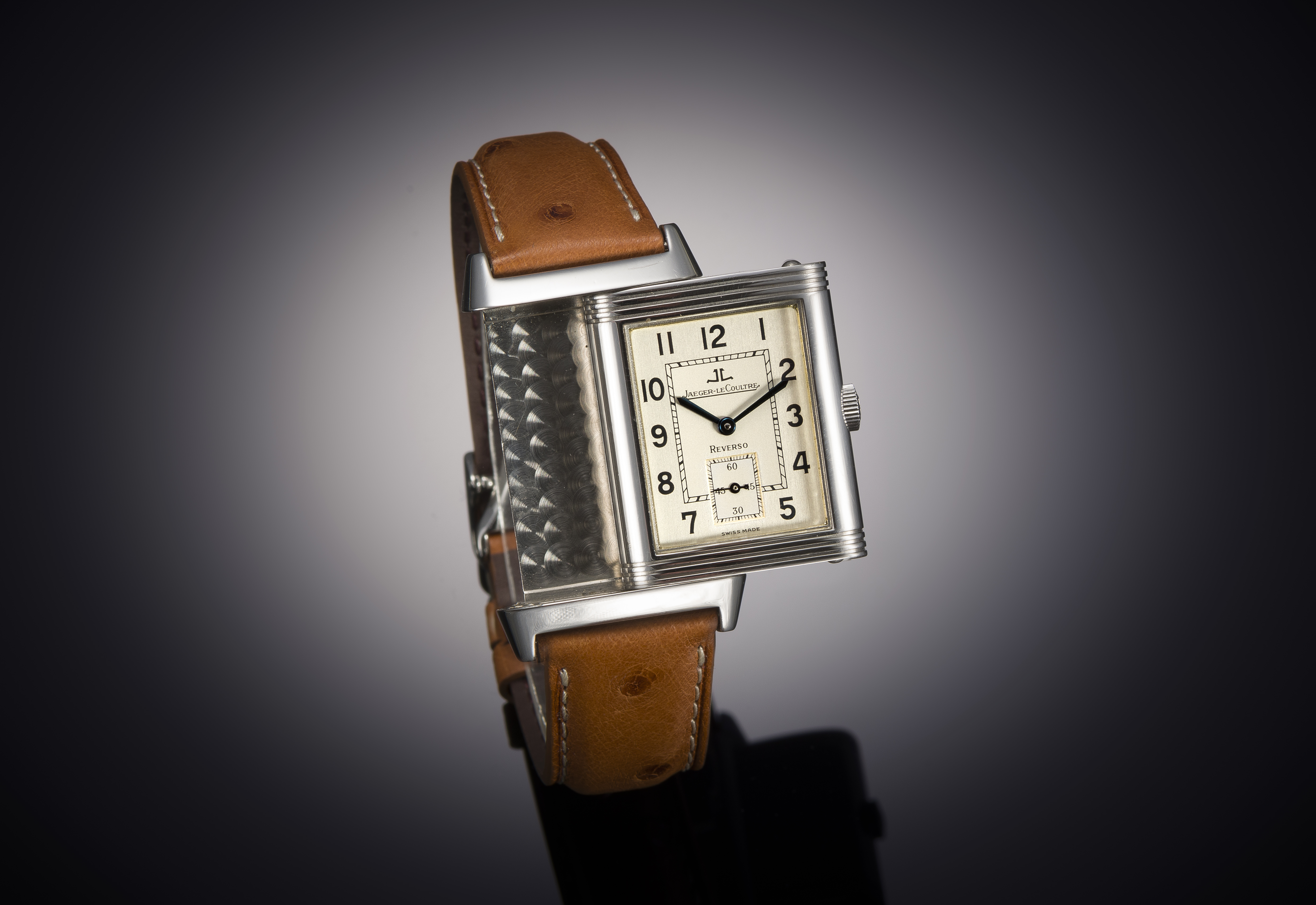 Jaeger-LeCoultre Reverso Grande Taille mechanical watch – Full Set (original papers and box)-1