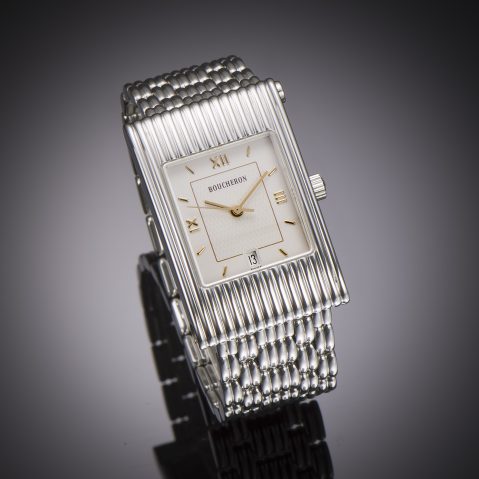 Montre Boucheron Reflet grande taille (avec 2 bracelets complémentaires et écrin)