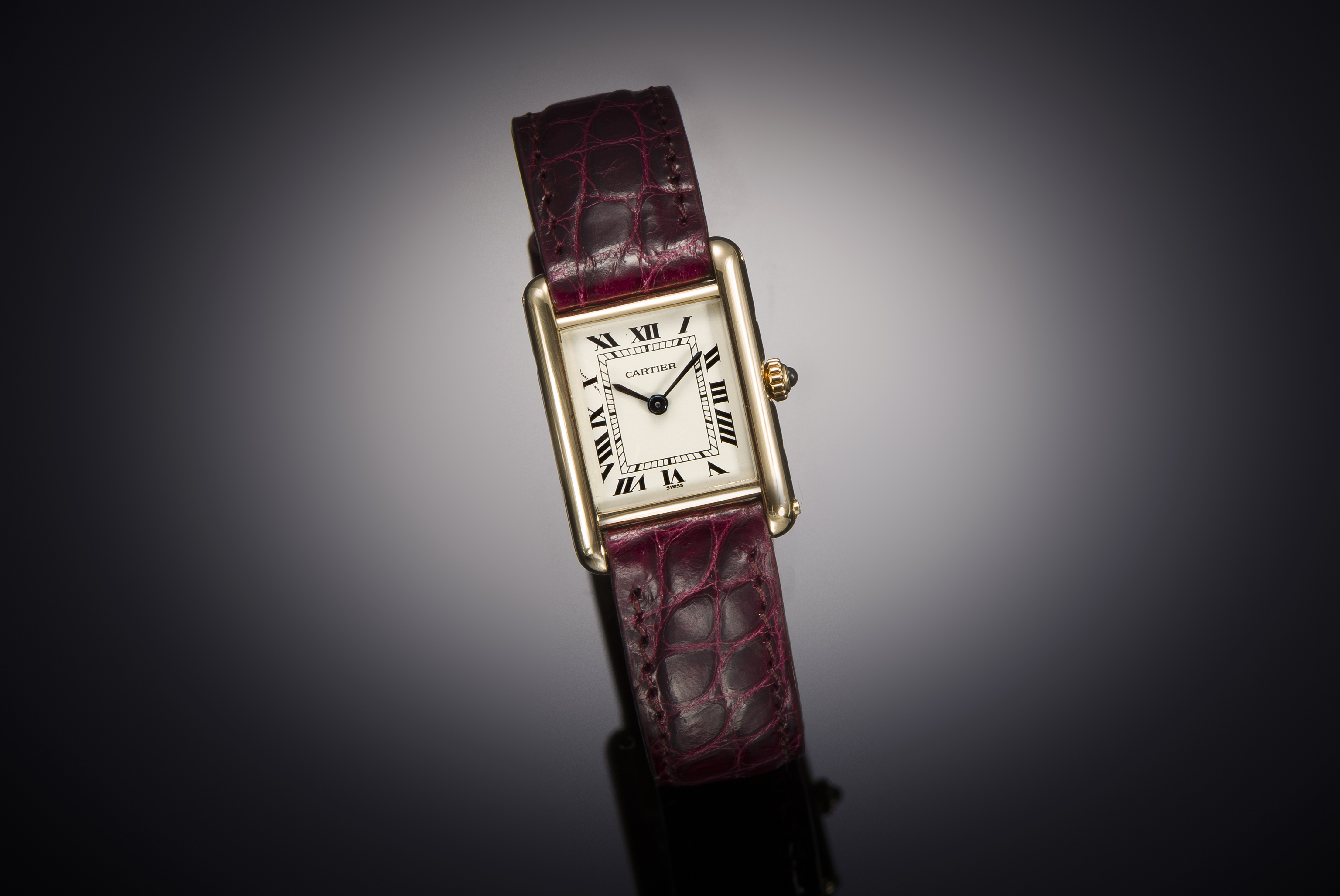 Montre Cartier Tank Louis Cartier or jaune – Révision octobre 2024-1