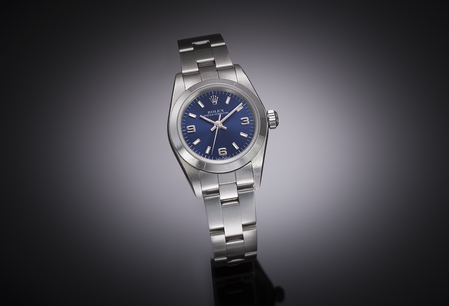 Montre Rolex lady cadran bleu – Révision novembre 2024-1