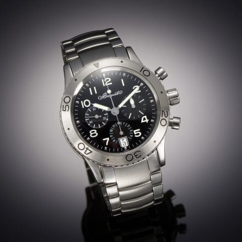 Montre Breguet type XX transatlantique avec bracelet acier – Révision octobre 2024